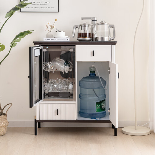 Xiaomi Mi Department is a new universal tea bar machine for elderly and children, boys and women, water dispenser, household fully automatic high-end light luxury living room with disinfection intelligent integrated cabinet, insulation + boiling water + disinfection 9922la three doors - warm