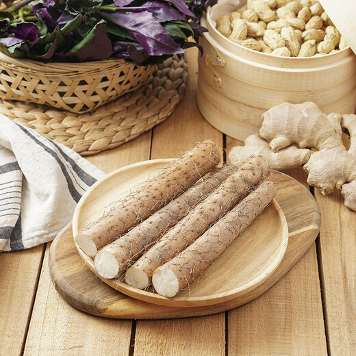 Jingxiansheng Xinjiang Tianshan Iron Bar Yam Powder Glutinous Net Weight 5Jin Jin is equal to 0.5kg 60-80cm Xinjiang Planted Xuzhou Shipping Source