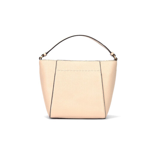 Tory Burch TB Bolsa para mujeres McGraw Pequeño bolso de balde Hebilla magnética abierta y cerrada Single Shoulfodal Bag Bolso bolso bolso de mano para novia 74956 Cheese White 724