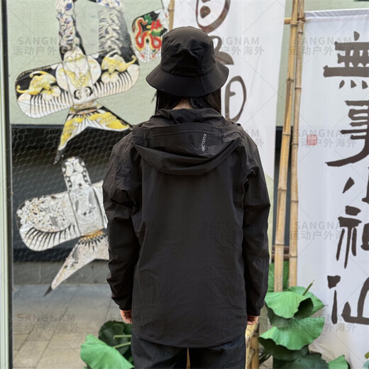 始祖鸟（ARC'TERYX）Gamma Lightweight轻薄软壳防风防水夹克外套X9196 球藻绿_Chloris_男款连帽 M