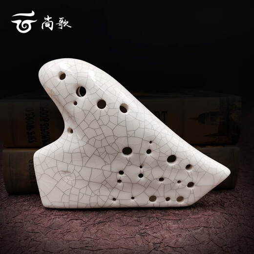 天鹅（SWAN）三管陶笛AC调中音C调学生初学入门演奏ac3管宽音域便携乐器 三管AC-白裂