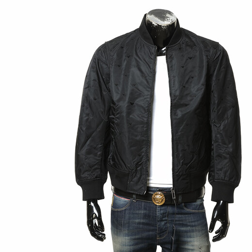 ARMANI/ARMANI EA Sticked Eagle Label Männer Mode warme Baumwolljacke EM00244 AF15344 KHAKI U6167 3XL (56)