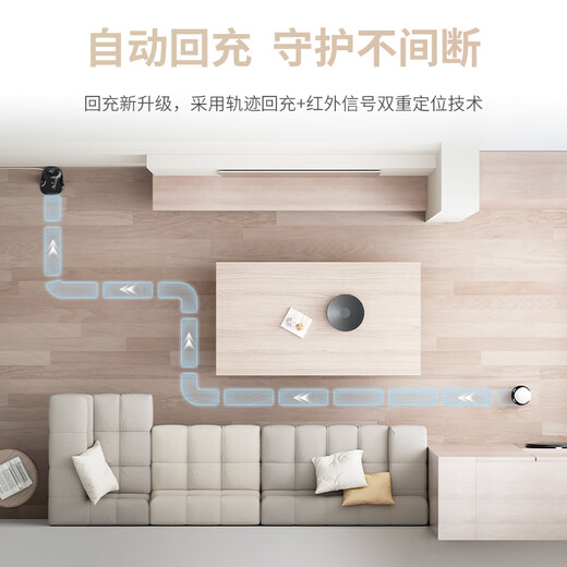 enabot [popular hot product] EBO Air 2 mobile surveillance camera, elderly, children, pet intelligent companion robot, home camera, ebo robot [Xinyubai]