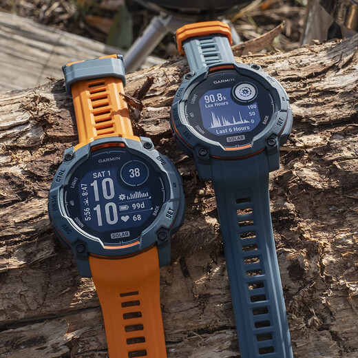 佳明（GARMIN）本能Instinct3暮色蓝-50mm太阳能户外运动智能手表探险跑步游泳