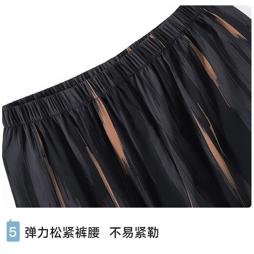 Langsha Bingsi Pajamas Men's Cool Summer Short Sleeve Shorts Suit Summer Large Size Outdoor Teen Home Clothes