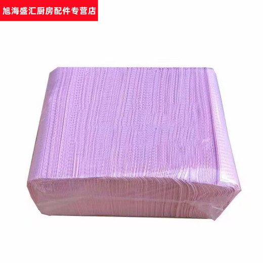 Shantou Lincun foreign disposable placemats 125 pieces children's lunch mat bedding table mat paper cartoon solid color thickened oil-proof tablecloth blue 125 pieces/bag