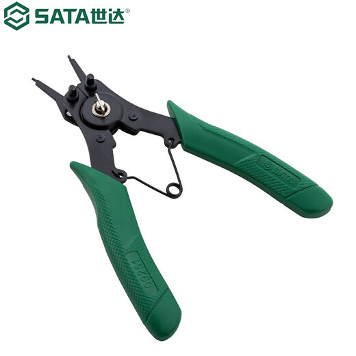 SATA circlip pliers internal and external four-in-one multi-functional 5-piece spring plier tool set 09251