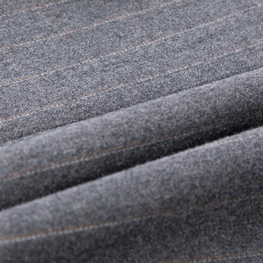 SHANSHAN light luxury brand 2025 new men's suit business formal two-piece striped suit dress gray striped 2XL 180