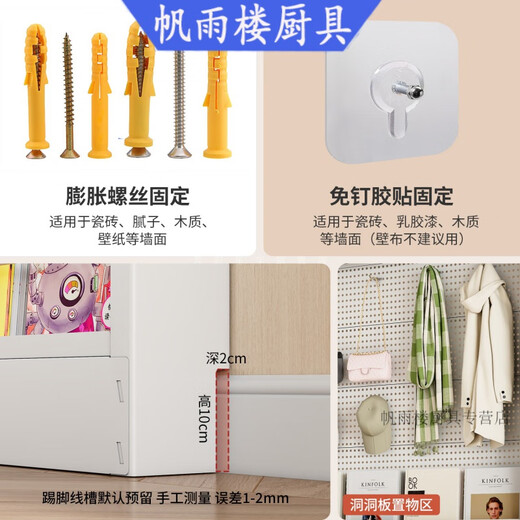 Customized gaming room floor-to-ceiling hole-board storage rack with steel hole-board storage rack and bookshelf behind the door. Hole-board style thickness 8CM, height 1.8 meters, width 0.6