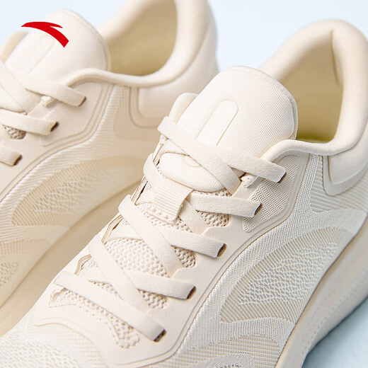 ANTA Yuebu丨Comfortable shock-absorbing sports shoes for women 2025 winter new versatile commuting training shoes 122527753 fish belly white-2 39