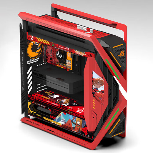 ASUS (ASUS) Игрок Страна Рог Создание Бог GR701 Черный миф Wukong Тема Индивидуальная шасси Pikachu Theme Chassis UV+Светлый доска