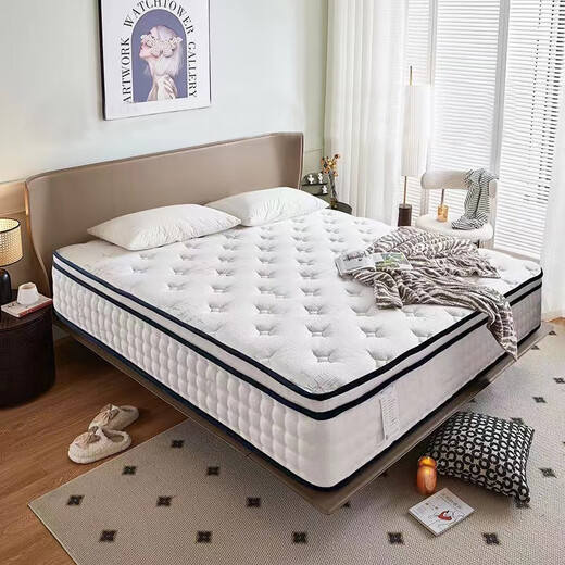 El mismo colchón que el hotel Hilton de 5 estrellas en Haima Mengxi 1.8x2m Simmons Bolsa de rollo comprimido engrosada en espesor. Modelo de suite presidencial [alrededor de 30 cm] Sentón de dormir súper suave 1350 mm*1900 mm