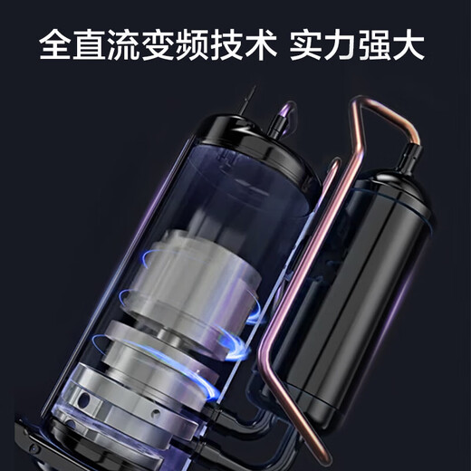 AUX air-conditioning appliances subsidy Central air-conditioning duct machine 0 yuan installation large 1.5/2/3 hp new first-level/second-level frequency conversion heating and cooling one-to-one embedded power-saving air conditioner 4 hp first-level energy efficiency full DC frequency conversion (34~53)