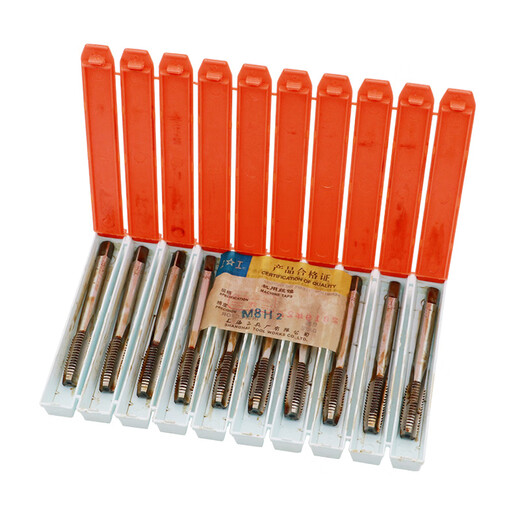 Shanggong 5-pack machine tap M12 HSS high-speed steel wire tapping thread tapping