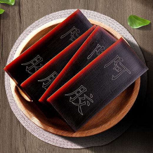 Shandong Dauke-Hide Gélatine authentique Hide Gélatine Bloc de gélatine Gélatine 450g Gélatine à âne pur Gélatine Boued Hide Gelatin Matières premières Shandong Hide Hide Gelatin 80g