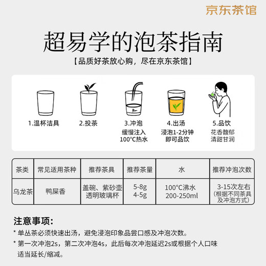 正山顶乌龙茶经典凤凰单枞鸭屎香特级500g轻火纸包金榜推荐