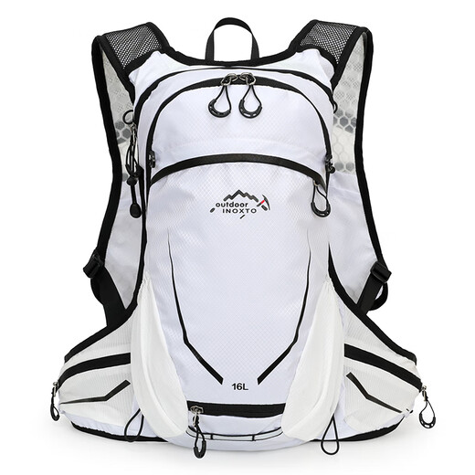 INOXTO Eagle Picture de 16 litros en bicicleta mochila mochila al aire libre Bolso de agua corriendo mochila mochila mochila blanca de 16 litros + cubierta de lluvia