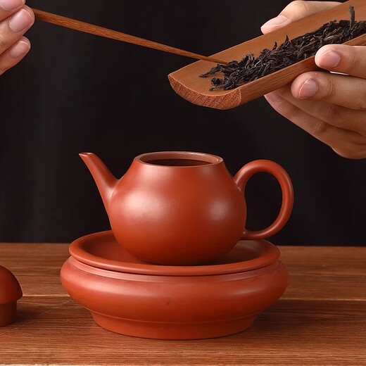 Yipin Gongfang Chaozhou hand-drawn pot Dahongpao Zhuni pear pot household Kungfu tea set for making oolong tea Phoenix single-conong teapot single pot Xiao Gaoli