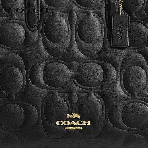 Coach (Coach) [Direkter Markenversorgung] Frauen Maggie Large Schultertasche Schwarz Cy672Imblk
