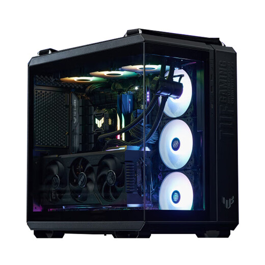 ASUS ROG 24-issue interest-free TUF family barrel AMD 9950X3D/no card/5070TI/5080 ammunition depot 870AYW/Fuxue assembled computer host DIY complete machine configuration eleven 9950X3D+TUF 5080 family barrel