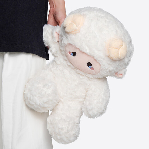 Puppet Sélection Record Pouille de marionnette Poupée mignon Agneau en peluche Toy réconfortant Rag Dol Dol's Day Gift
