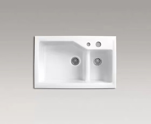 KOHLER K-3885T-2SD-0 INDI TANK INTÉGRÉ CASTIER BASIN CUITSIN 3886 ÉGAGE LE VEGARAGE BASIN