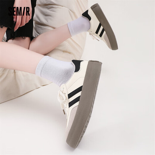 Semir women's shoes, women's spring and summer breathable versatile casual sports shoes, women's SFYM233655 white 37