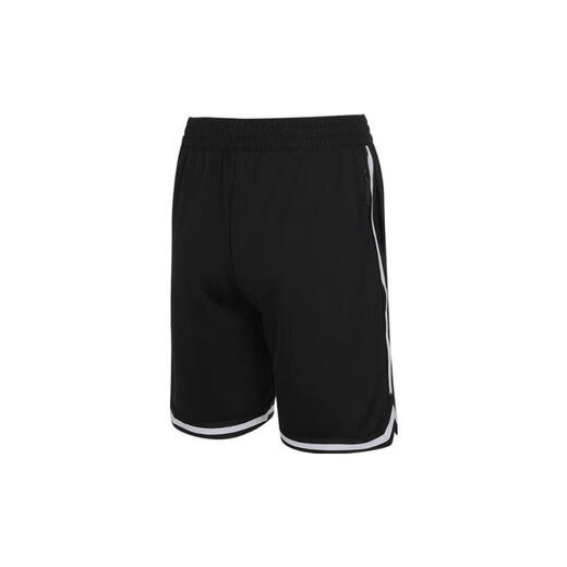 耐克（NIKE）大童短裤 夏季新款宽松透气黑色休闲裤户外青少年经典跑步运动裤 HF6167-010 155