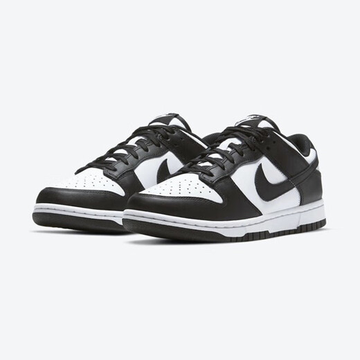 Nike (Nike) offizielle Schuhe, Herrenschuhe, Dunk Low Retro Casual Shoes, Panda Herren-Freizeitschuhe, Herren DD1391-100 Schwarz und Weißer Panda 44.5