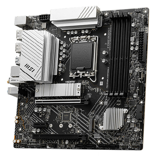 微星（MSI）12/13代/14代CPU主板套装i3 13100f 14100f 12100f 散片 PRO B760M-A WIFI DDR4 II i3-12100F散片
