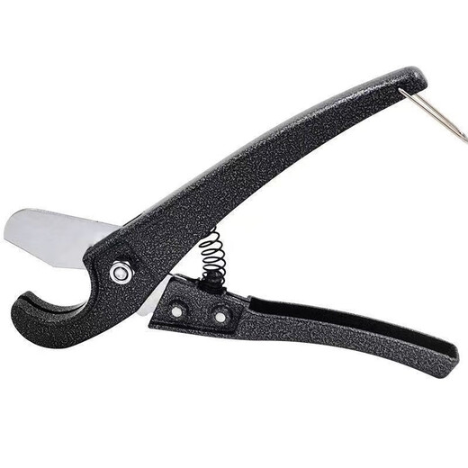 An Junsheng 32ppr quick cut pipe cutter pipe cutter hose aluminum plastic pipe scissors PVC water pipe scissors imported steel black blade black buckle quick cut 5 pieces