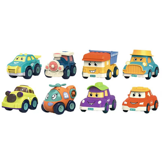 Carton de voiture inertiel pour enfants