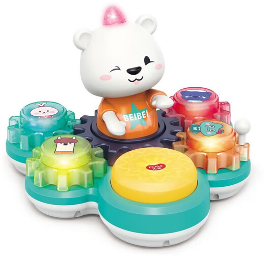 
Huile Toy Bear Symphony Orchestra Rhythm Drum Baby Instrument Early Education Enlightenment Children's Toys Gifts for Boys and Girls Huile Bear Symphony Orchestra [C8993]