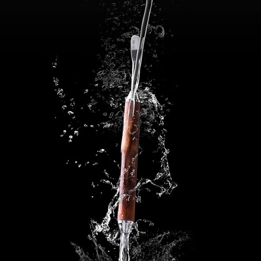 CLITON coffee latte art latte art tool stainless steel latte art pen fancy solid wood crochet needle carving needle