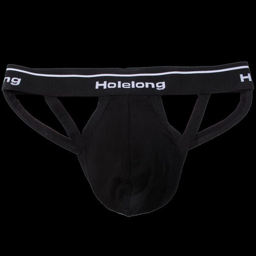 Vital Dragon's Men's High Cross Thong Sexy Hot Men's T-Trousers с двойными пустыми дышащими сексуальными трусами белые m