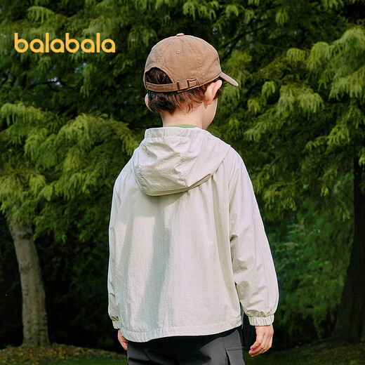 Balabala children's jackets for boys and girls 2025 new spring outdoor tops simple and fashionable 208125105213