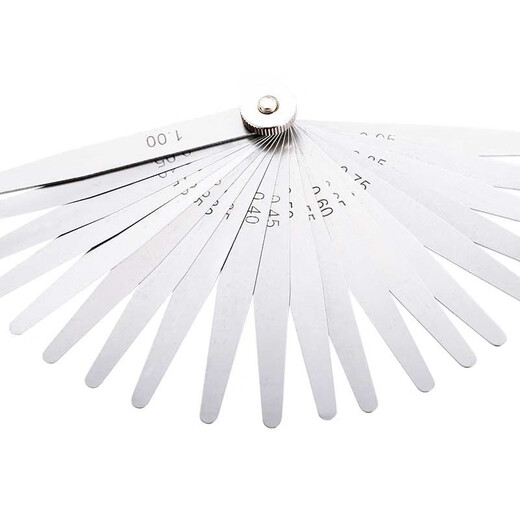 INSIZE feeler gauge multi-Specifications gap gauge thick and thin plug measuring tool 4602-32/32 pieces 0.03-1mm