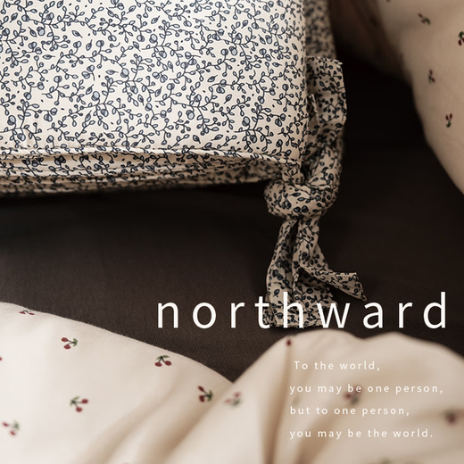 Forbest crib fence soft bag children's anti-collision soft bag spliced bed fence stall cloth bedside can be customized cherry knitted cotton length.360CM*height.45CM