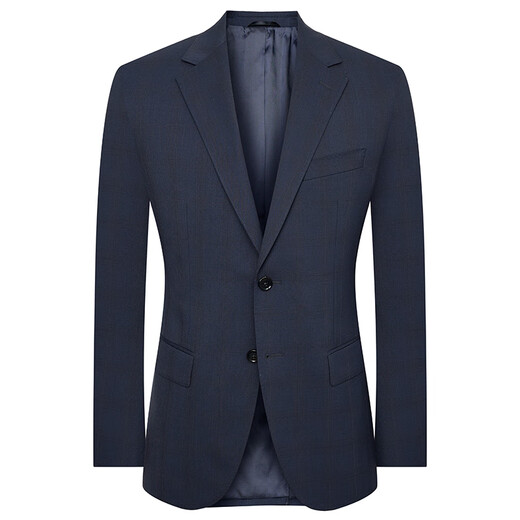 Announcement Bird Suit Men's Spring Style Men's Business Casual Fashion Formal Suit Plaid Suit Pants Suit Men Blue Bottom Inlaid Brown Multiple Plaid 44 A(165/88) /Please note waist or pants