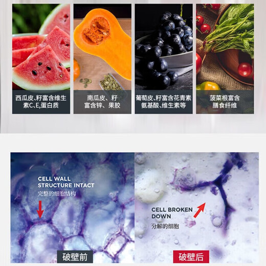维他密斯精品VITAMIX美国(Vitamix)破壁机原装进口家用SN9215 S30蓝色(1.2L+0.6L双杯)