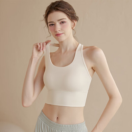 Shercehman Yoga Sports Lingerie Integrated Vest Women's High-Strength Shock-proof Running Gathering Anti-Dropping Fitness Bra