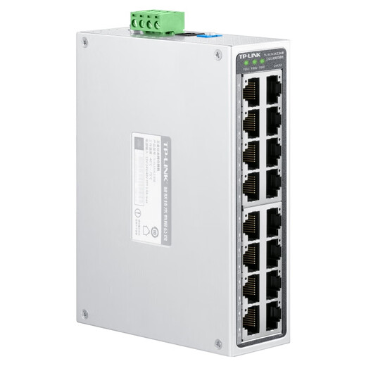 TP-LINK industrial Ethernet switch TL-SL1216 industrial grade 14 ports 100M and 2 Gigabit