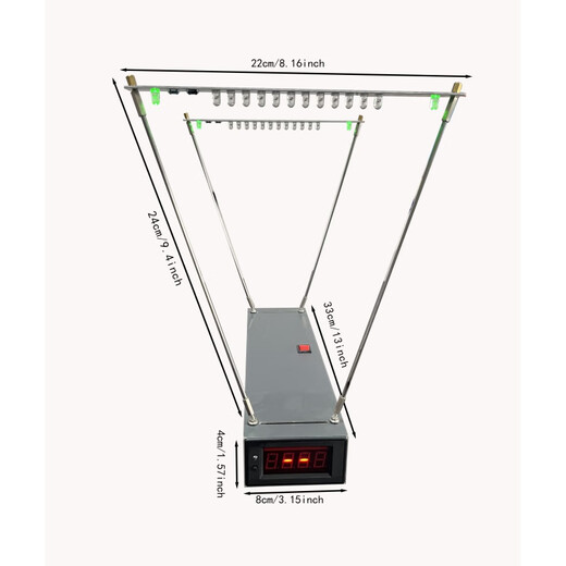 
YHGFEE Sky Curtain Slingshot Speed ​​Tester Initial Speed ​​Tester Bow and Arrow Speed ​​Tester Cost Performance Over E9900 Level WIFI Standard Edition + 1 Light Bar + Voice Broadcast Recommendation