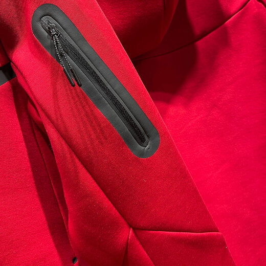 
Nike (NIKE) jacket for men's spring new fitness training sportswear hooded windproof casual jacket HV0950-010 HV0950-687 fitness red/black M
