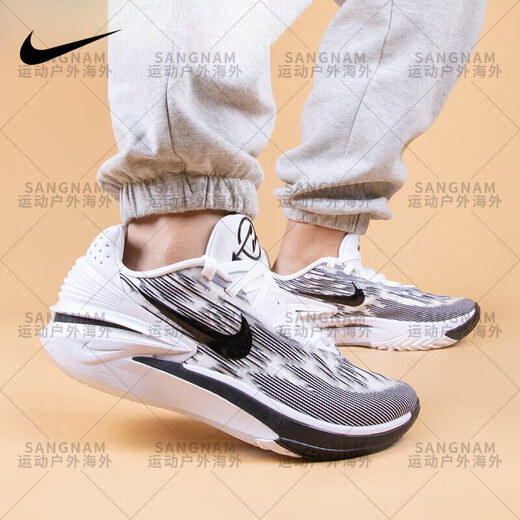 Nike (Nike) Zoom GT Cut 2 Year of the Rabbit White and Red Air Cushion Práctico zapatos de baloncesto DJ6013-001 FD9905-101 Polvo blanco 40
