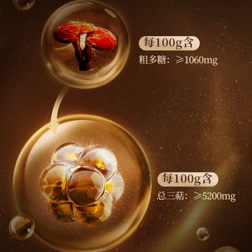 半山农破壁灵芝孢子粉100g 灵芝三萜增强免疫力送长辈父母端午节礼物