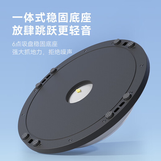 Made in JD.com ausgeglichener Wellengeschwindigkeitskugel verdickte Halbkreis-Balance Ball Pilates Fitness formen Haushaltsspannungsseil klarer Himmelblau