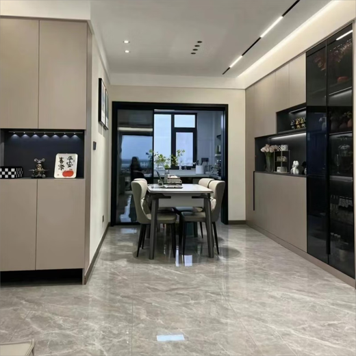 Guangdong Foshan Ceramic Tiles 600x1200 Floor Tiles Full-ceramic Large Pan Living Room Gray Bedroom Full-body Floor Tiles 12808 Full-body Thick Pan 600*1200-Logistics Fee Consultation Customer Service