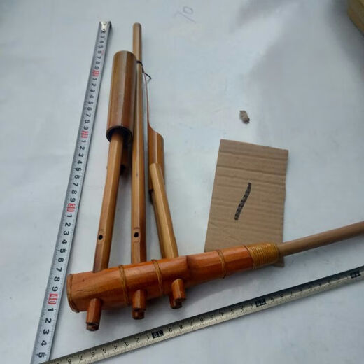 姒桀品牌    民族乐器芦笙六管六音苗初学成人民族乐器手工制作 九型高音