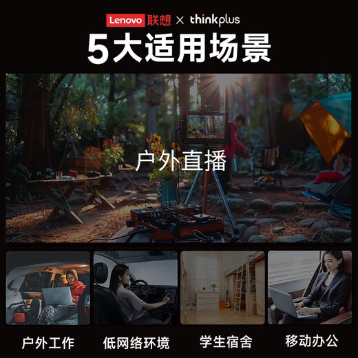 Lenovo wifi6 portátil original admite dispositivos 5G/4G 2025 nuevo móvil sin tarjeta Unicom tráfico ilimitado portátil tarjeta de red inalámbrica para computadora portátil Tesoro de Internet a nivel nacional thinkplus configuración superior WiFi6Pro velocidad de red de fibra óptica compatible con 5G/4G Lenovo ZTE Apple y otros dispositivos 2025 nueva actualización
